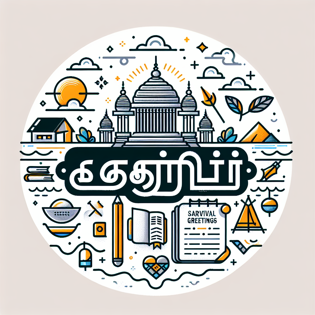 Module 1: Tamil Sounds, Script, and Survival Greetings image 1