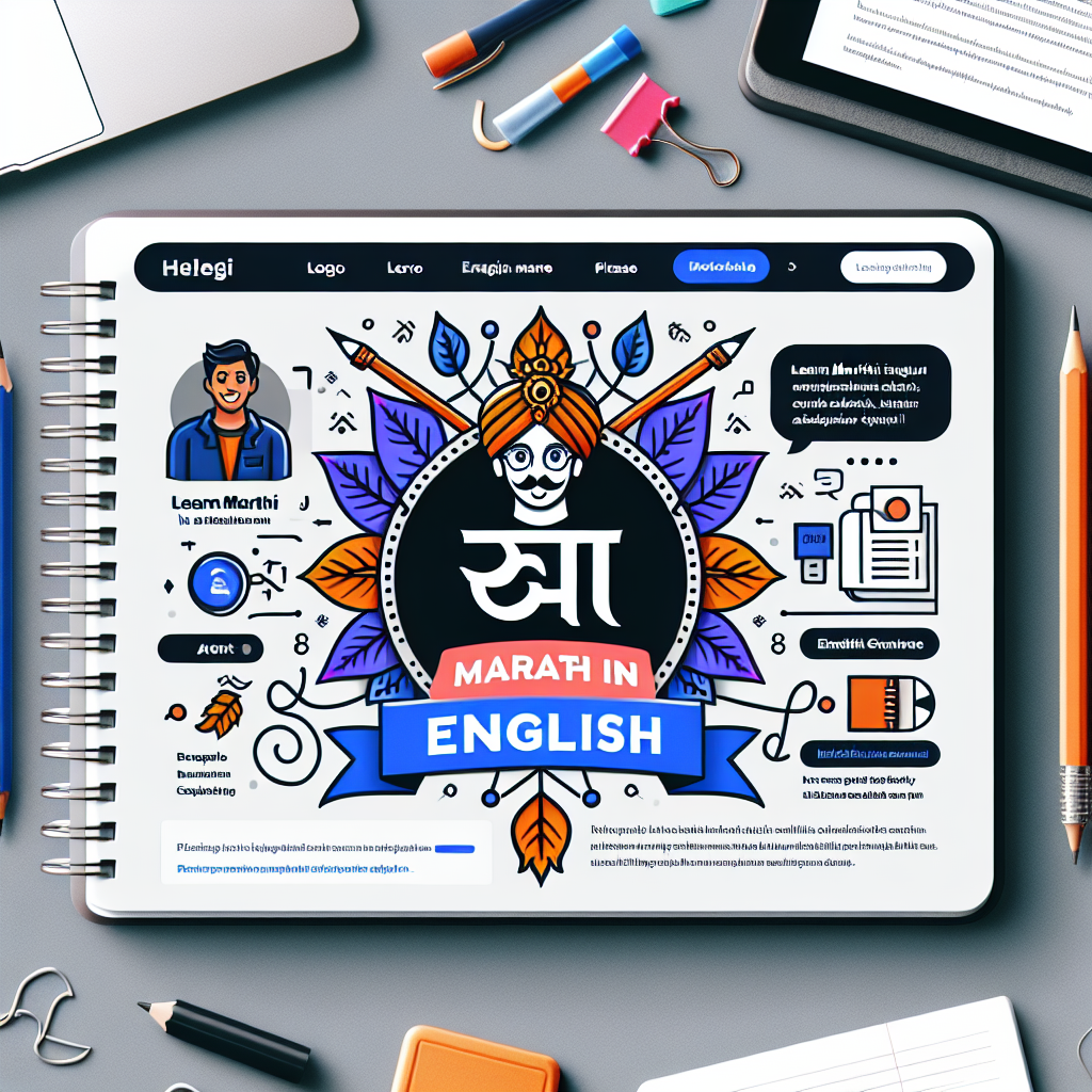 Learn Marathi in English